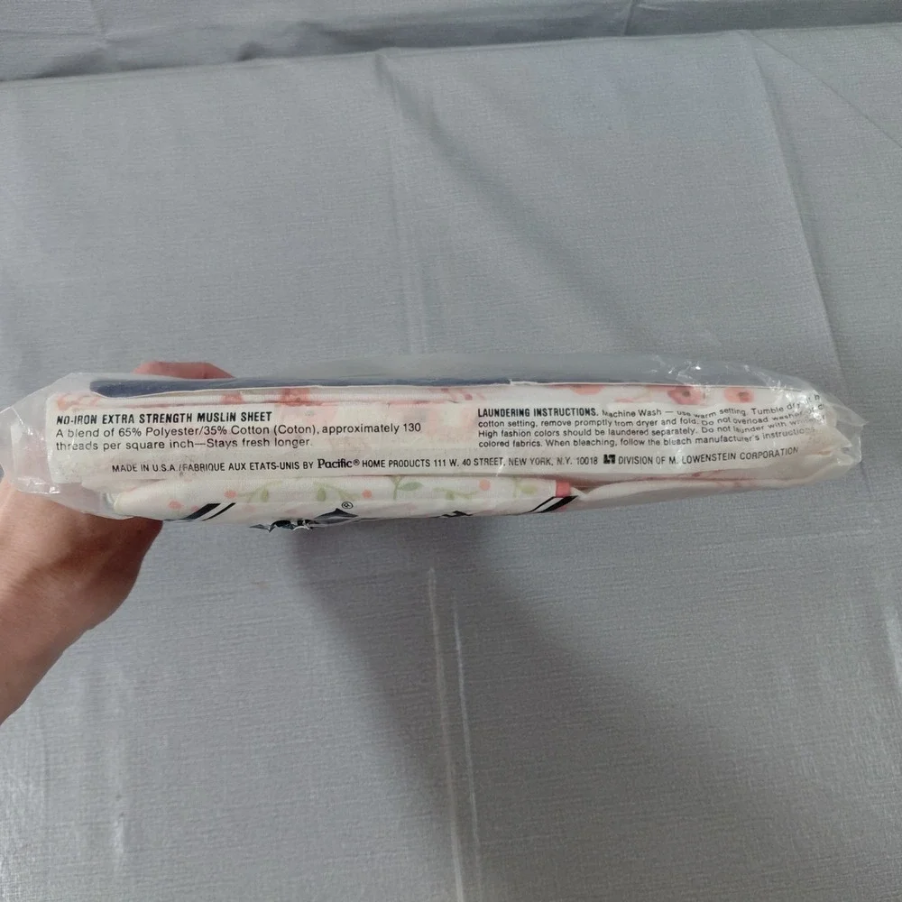 Pacific No Iron Double Flat Sheet 81